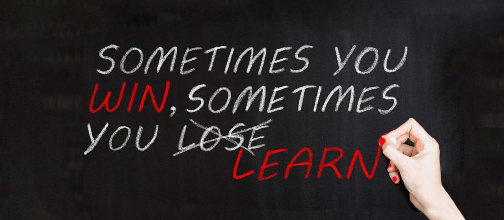 Don’t give up – build resilience