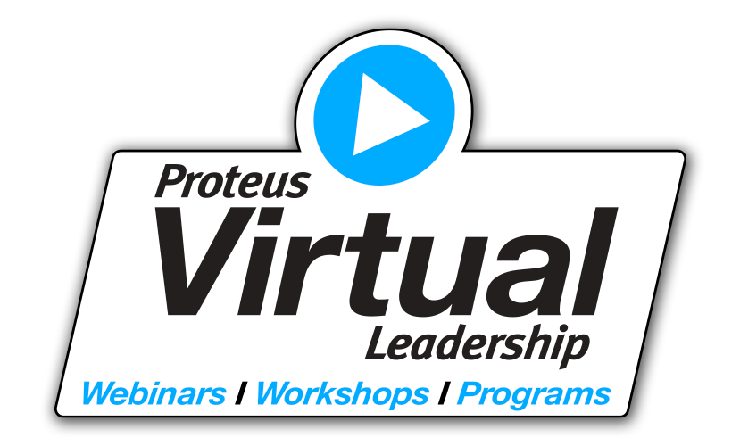 Proteus Leadership Virtual Workshops and Webinars Logo