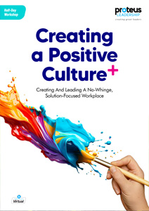 Creating A Positive Culture cover