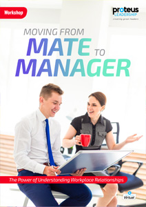 Moving From Mate To Manager cover